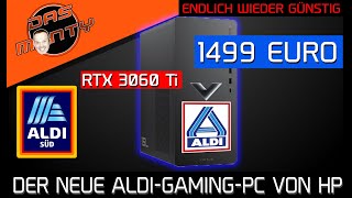 Endlich wieder richtig günstig? - Der neue 1499 Euro ALDI-GAMING-PC von HP + RTX 3060 Ti | DasMonty