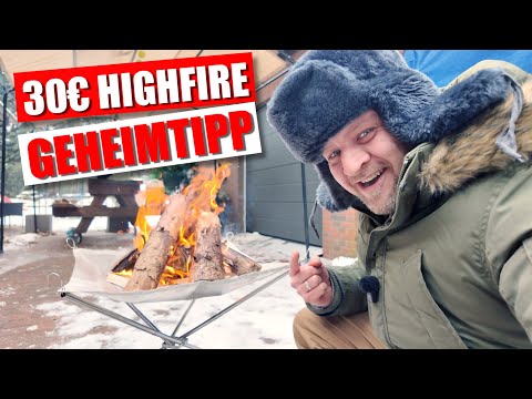 Highfire Fire Pit Hype: €122 saved?! My Stress Test