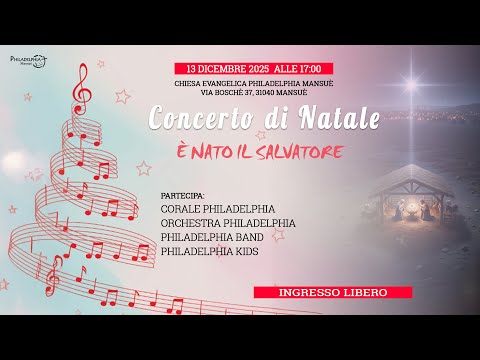 È nato il Salvatore! 13/12/2025 // Concerto di Natale