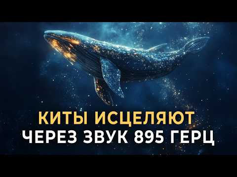 895 гц Исцеляющее Пение Китов для Снятия Напряжения, Энергетических Блоков и Глубокой Релаксации