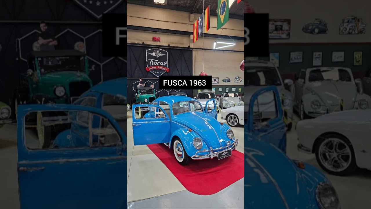 Veja o resultado incrível desse Fusca 1963 💎