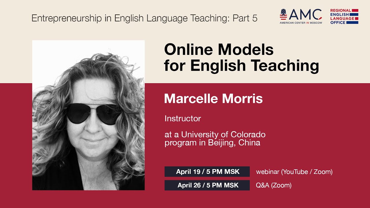 Online Models for English Teaching: Entrepreneurship in English Language Teaching Series