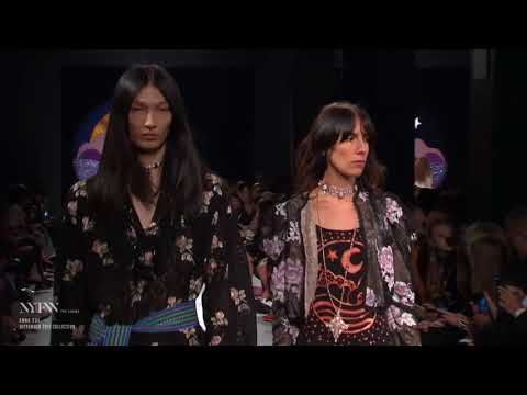Anna Sui | Spring Summer 2018 Full Fashion Show | Exclusive -fashion week show