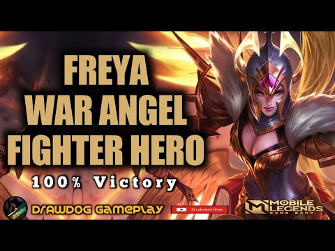 Freya the War Angel | Fighter Hero | Mobile Legends Bang Bang Gameplay | Moonton