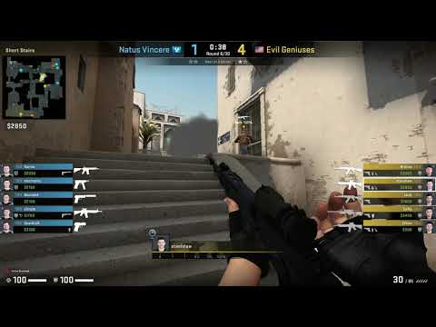 CS:GO POV Demo Evil Geniuses stanislaw (32/18) vs Na'Vi (de_dust2)