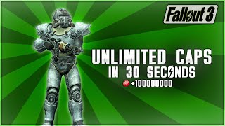 Fallout 3 - UNLIMITED CAPS GLITCH IN 30 SECONDS *2020* (PC, Xbox 360, PS3) [EXTREMELY EASY!!]