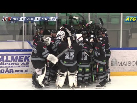 Nyköpings SK 2- 1 Köping HC  -  Hockeyettan Vårserien Västra 2020