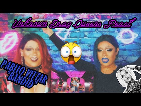 Reacting to Pabllo Vittar - Bandid | Unknown Drag Queens React
