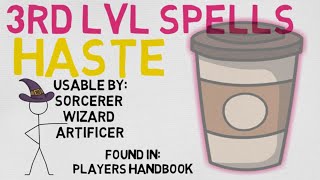 3rd Level Spell #29: Haste (DnD 5E Spell)