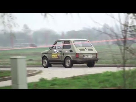 Krzysztof Przybyło / Mariusz Solecki - Fiat 126p - KJS 4 Rajd Krośnieński 10-04-2016 Krosno