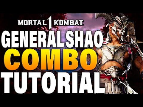 Mortal Kombat 1 General Shao Combos - Mortal Kombat 1 General Shao Combo Tutorial
