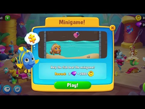 @Fishdom Win Strikes Level 5948 - Super Hard Level 5949 and Minigame!