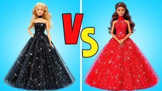 👗 Red vs Black Outfit Showdown! Fashion Face-Off ❤️🖤