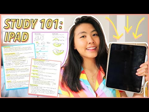 ✨How I Take Notes on my iPad Pro | Study Tips & Tricks for Organization (One Note) | Katie Tracy Video