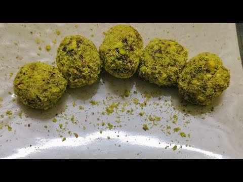Chocolate Pista balls # chocolate #pista #recipe
