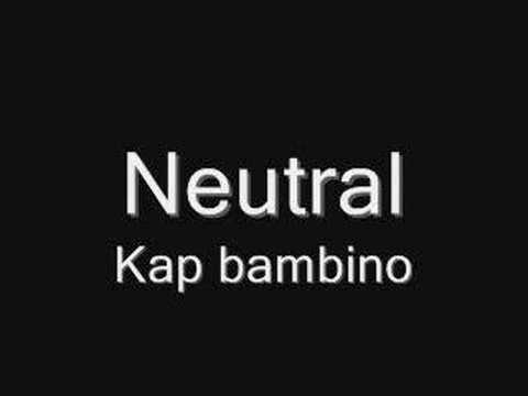 Kap bambino- Neutral