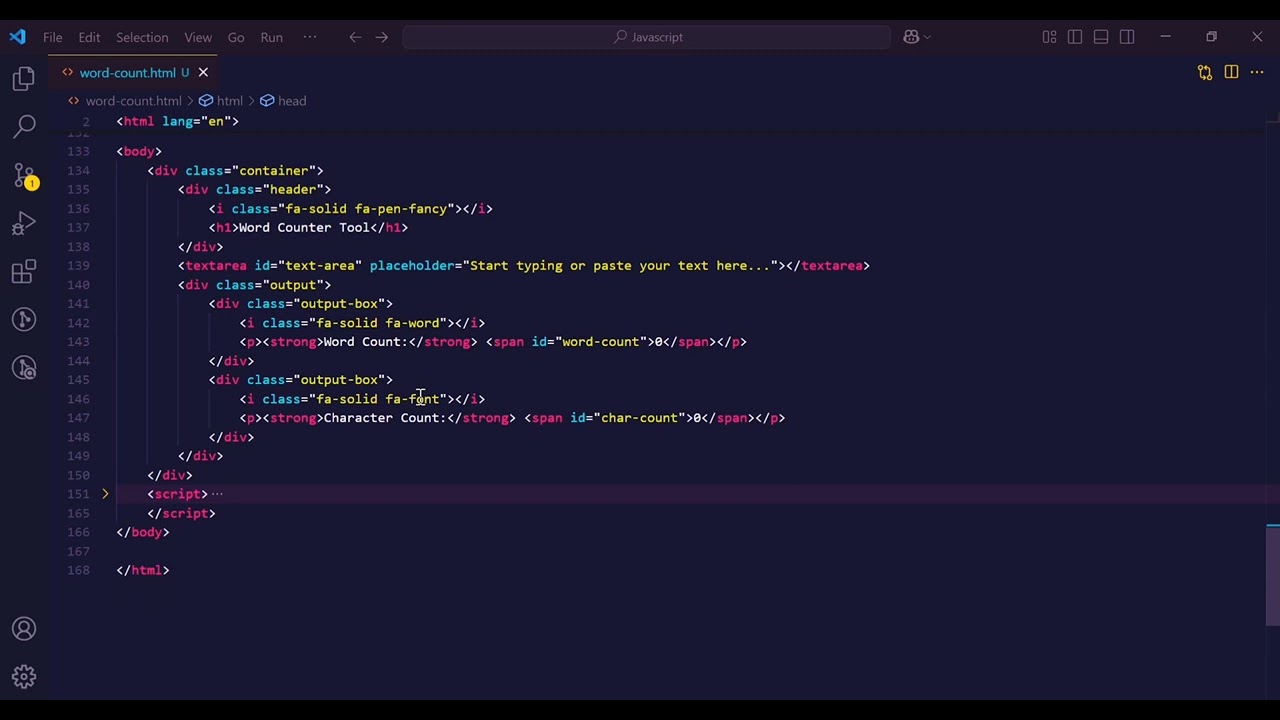 I Made a Simple Word Counter Tool #javascript #jquery