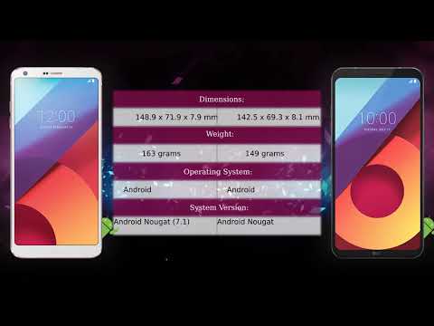 LG G6 vs LG Q6 - Phone comparison