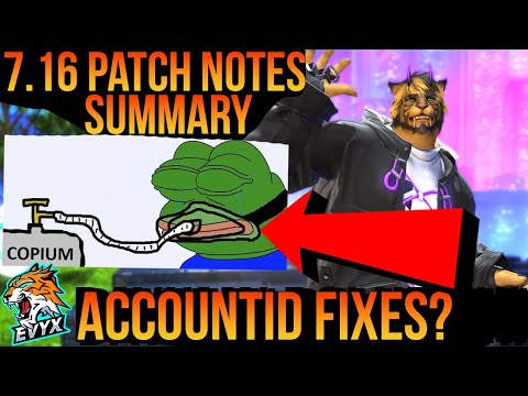 Patch 7.16 PATCH NOTES! Condensed Summary! [FFXIV 7.16 Dawntrail]
