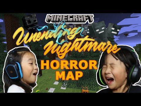 Terrifying Minecraft Nightmare: Janet & Kate's Horror Adventure (Pt. 1)