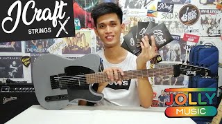 What String Gauges Right For You? | JCraft X Core Nickels Guitar String (Review and Demo)