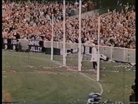 1970 V.F.L Grand Final In Colour Collingwood Vs Carlton Last Qtr