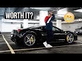 PICKING UP THE FERRARI