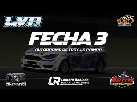 LigaVirtualArgentina - CLASE 3 NACIONAL - FECHA 3: Aut. Provincia de La Pampa, Toay, La Pampa