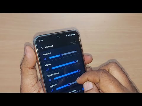 how to change volume of ringtone, media, notification & system on android phone | volume change