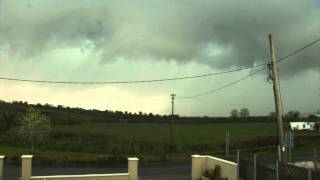 preview picture of video 'Rotating Storm - Mon 7th May 2012 - Kildare, Ireland'