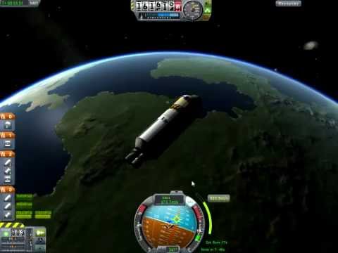HOME and "Jool V" heavy rocket launch  test