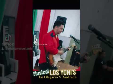 Musical LOS YONI'S en Olegario V Andrade Misiones (Contrataciones al 3755-740810) #misiones