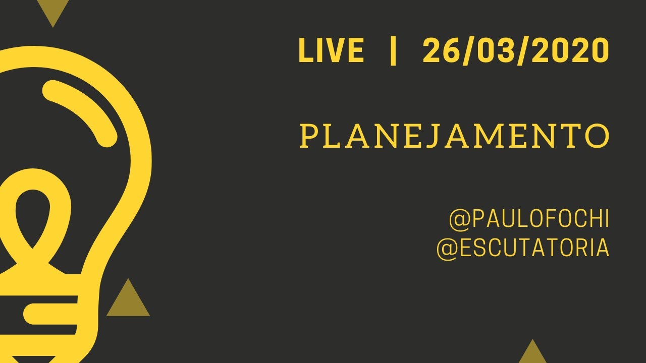 Live Planejamento - Página Escutatoria