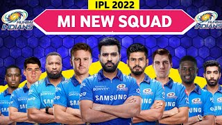 IPL 2022 - Mumbai Indians Full Squad | MI Probable Squad