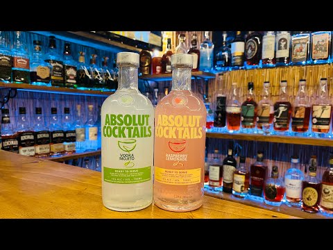 Absolut Vodka Absolut Cocktails RTS Review. New Absolut Vodka Ready To Serve Cocktails