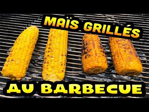 Le Maïs Grillé au Barbecue