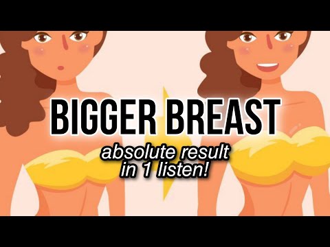 SEVERELY POWERFUL Bigger Breast Subliminal [absolute result in 1 listen]