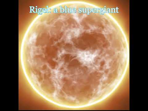 Rigel: The Brightest Star In The Constellation Of Orion The Hunter