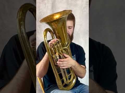 Yamaha YEP-321 Intermediate 4 Valve Euphonium W/ Case (Plays Great/See Demo) image 24