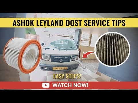 Thumbnail for Ashok Leyland Dost Air Filter Cleaning | डोस्ट का डीजल फिल्टर कैसे साफ करें - Step by Step Process by Ashok Leyland
