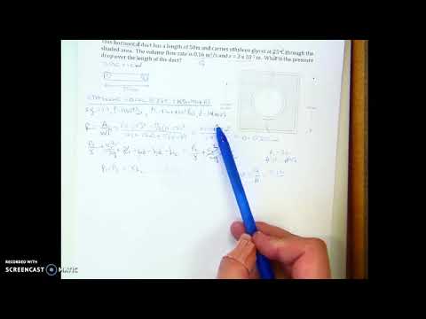 Friction - Non Circular Cross Section