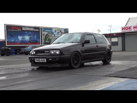 720hp AWD Golf Mk3 - 9 Second 1/4 Mile Runs