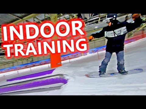 Epic Indoor Snowboard Training at Landgraaf Snowworld