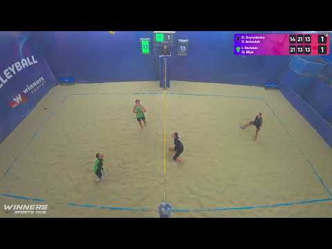 09:20 D. Svyrydenko / V. Antoniuk - I. Horiaiev / O. Bilyk 15.03.2023 | Winners Beach Volleyball