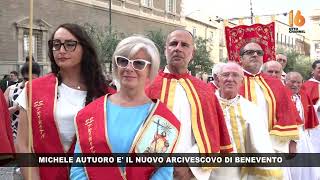 monsignor michele autuoro e il nuovo arcivescovo di benevento