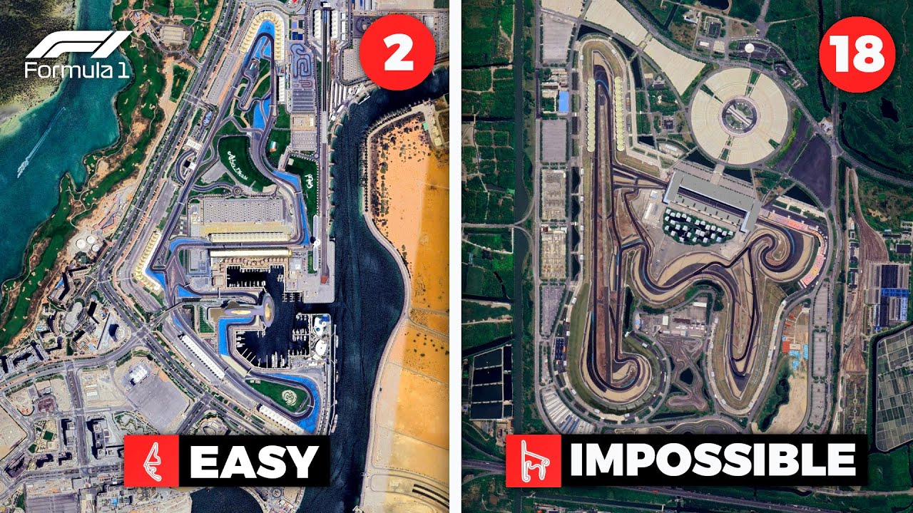 Can You Guess These 20 F1 Race Tracks In Their Cities From Above? | Geography Quiz #5
