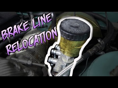 240SX BRAKE LINE RELOCATION