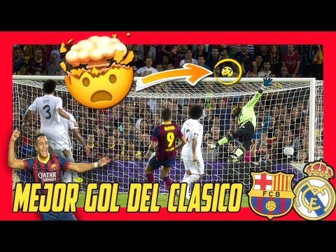 MEJOR GOL del Super Clasico REAL MADRID vs BARCELONA! Gol de Alexis Sanchez!