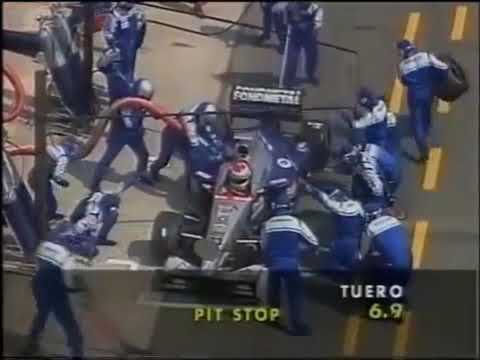 1998 F1 San Marino GP - Esteban Tuero pit stop
