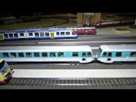 28. Stummi-Treff WN,  10 - BR 628 545-1 / 928 545-8 (Roco 63015), vier-teilige Garnitur